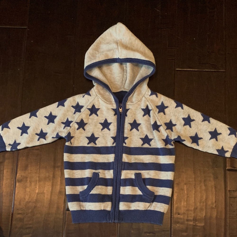 George Kids Blue Star Hoodie